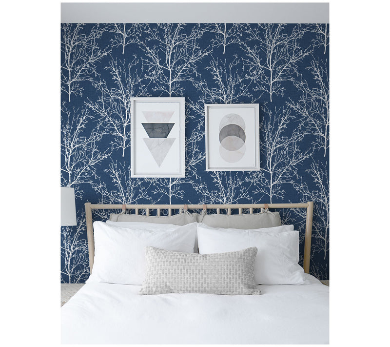 NextWall Tree Branches Peel and Stick WallpaperRoll — View 10