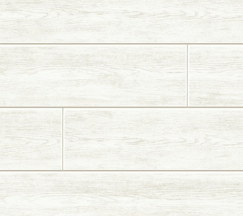 NextWall Shiplap Peel and Stick Wallpaper Roll — Main view