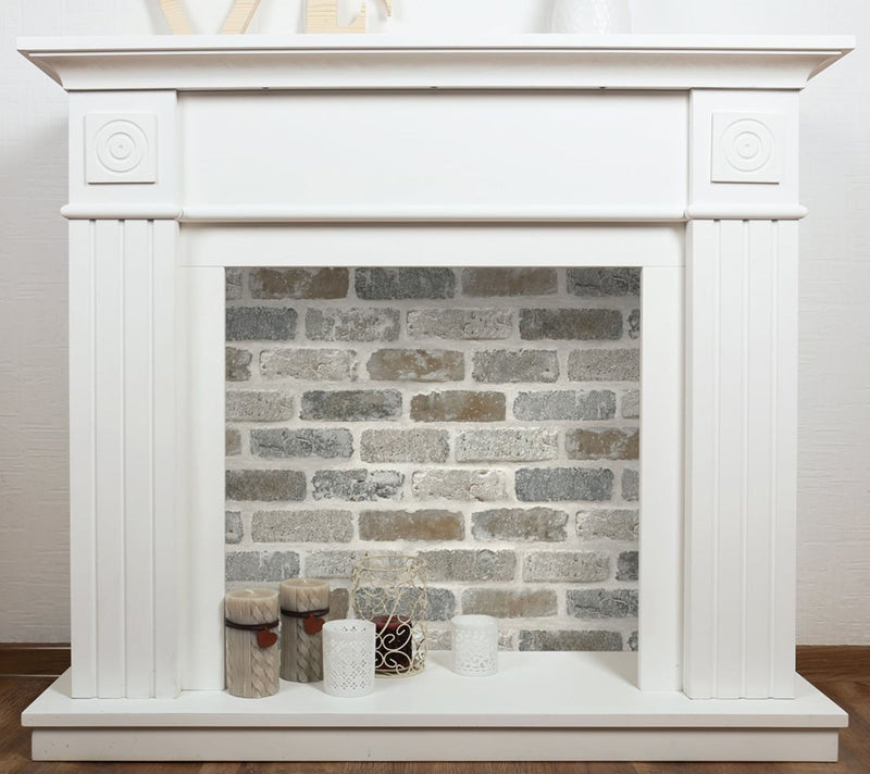 NextWall Washed Faux Brick Peel and Stick Wallpaper Roll — View 9