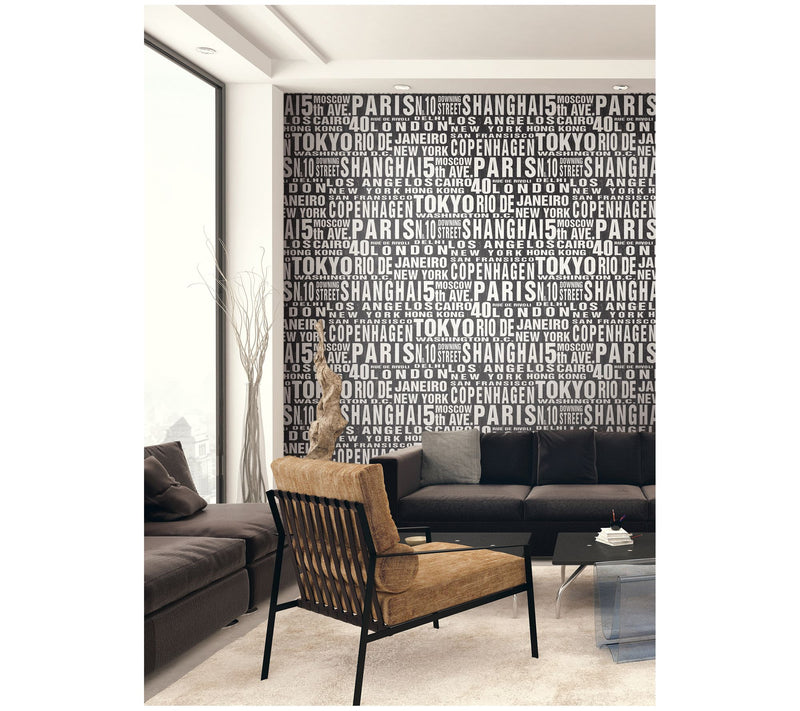 NextWall Around the World Peel and Stick Wallpaper Roll — View 3