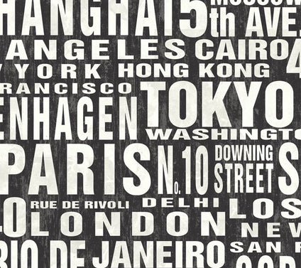 NextWall Around the World Peel and Stick Wallpaper Roll