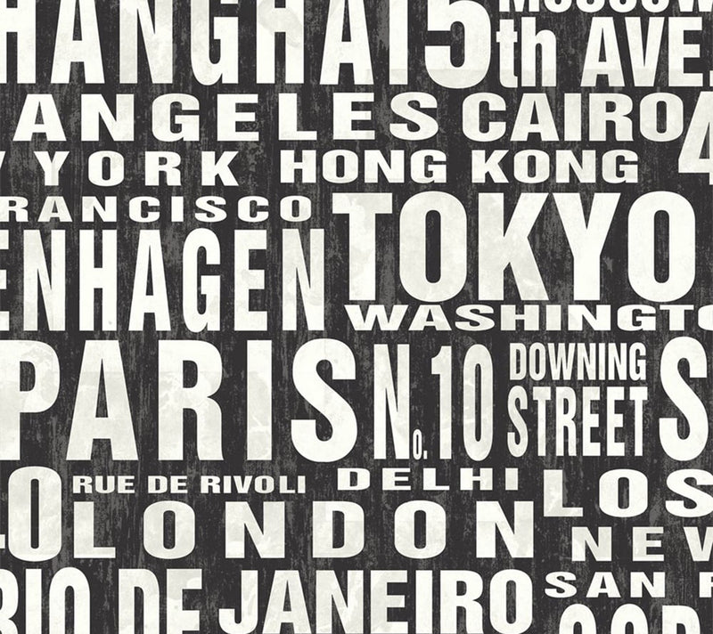 NextWall Around the World Peel and Stick Wallpaper Roll — Main view