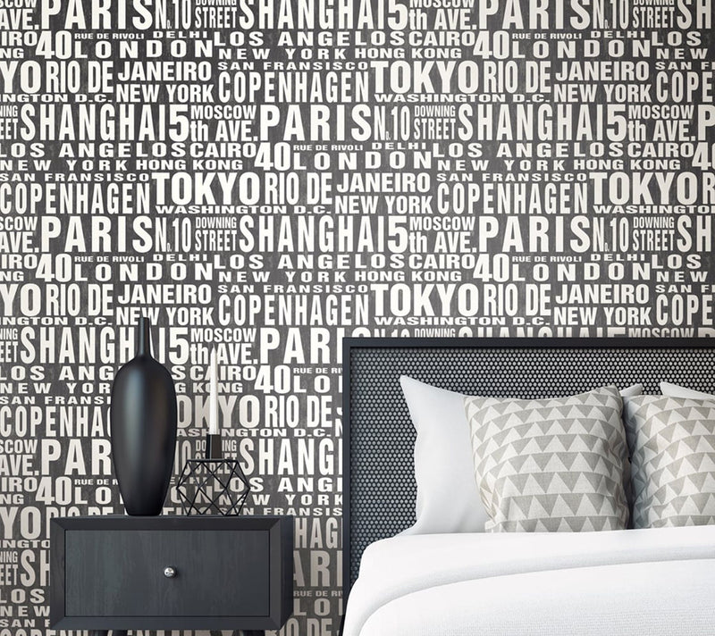 NextWall Around the World Peel and Stick Wallpaper Roll — View 4