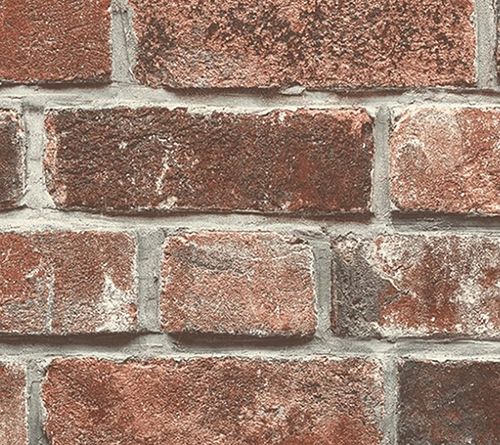NextWall Distressed Brick Peel and Stick Wallpaper Roll — View 2