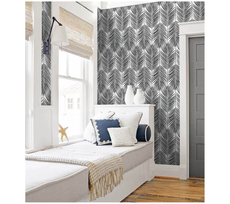 NextWall Paradise Palm Peel and Stick WallpaperRoll — View 10