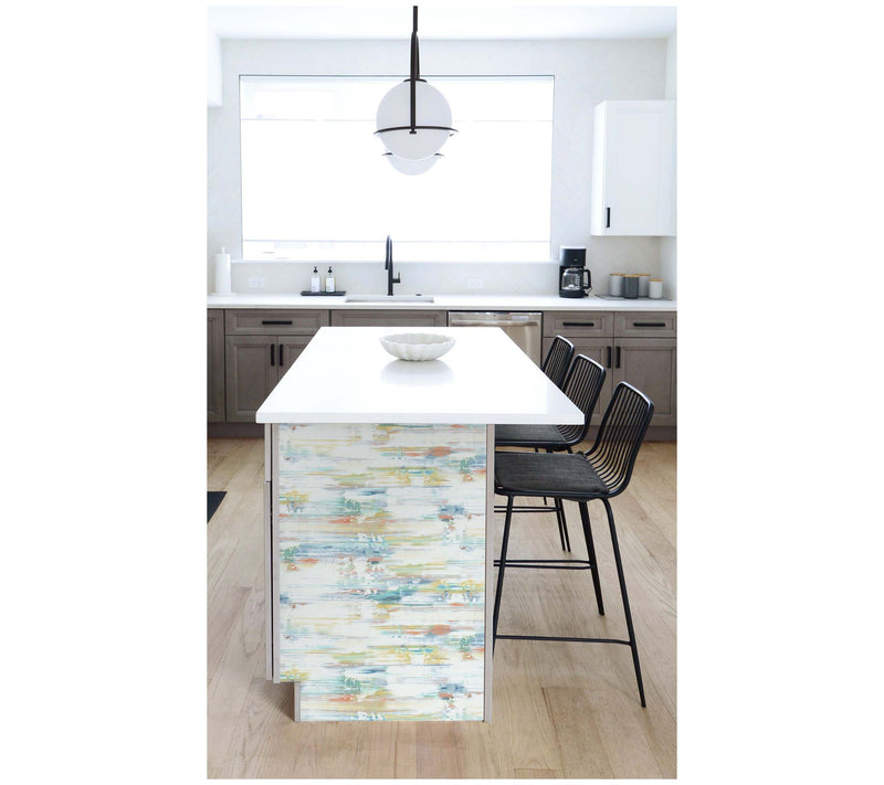 NextWall Brushed Stripe Peel and Stick Wallpaper Roll — View 3