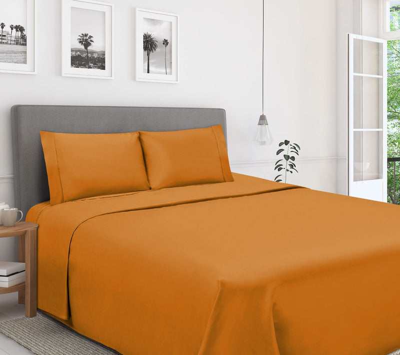 Superior 1200 T C Egyptian Cott on 4-Piece Sheet Set Full — View 7