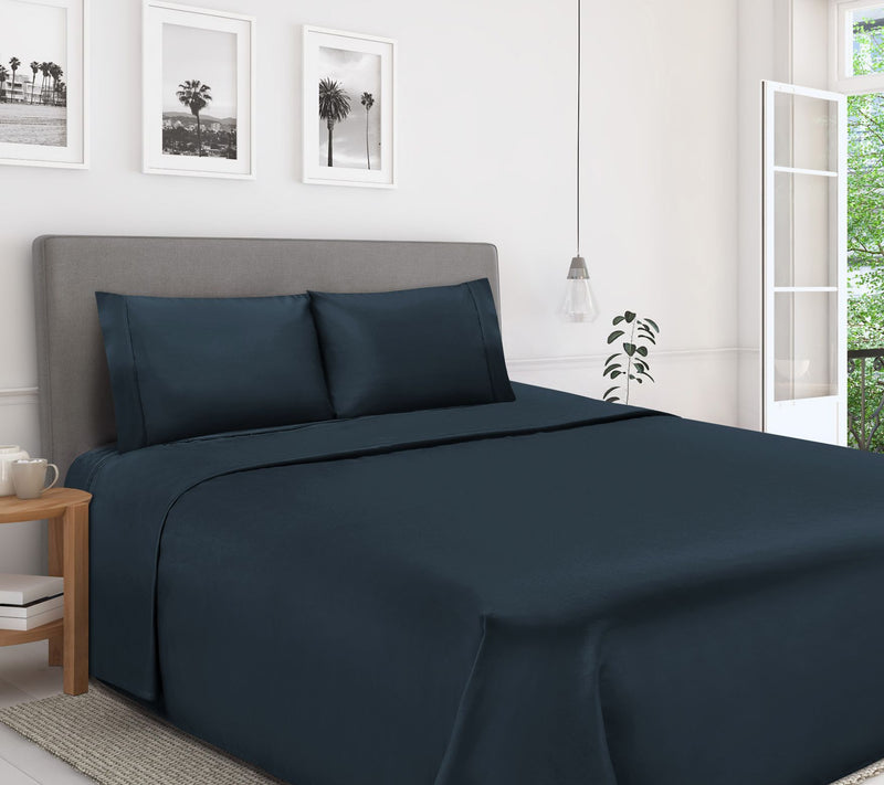 Superior 1200 T C Egyptian Cott on 4-Piece Sheet Set Full — View 15