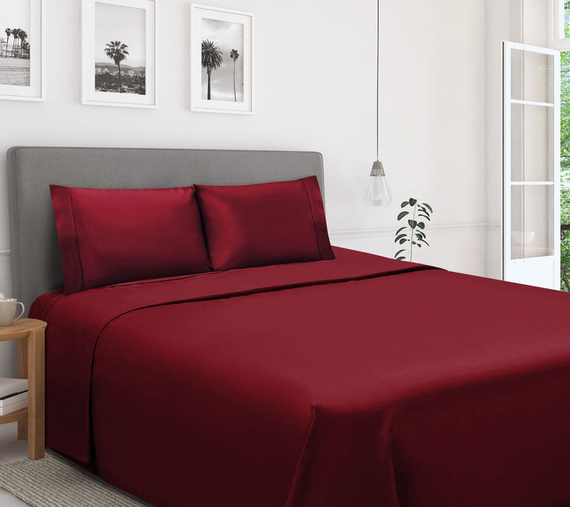 Superior 1200-TC Egyptian Cotton 4-Piece Queeneet Set — View 3