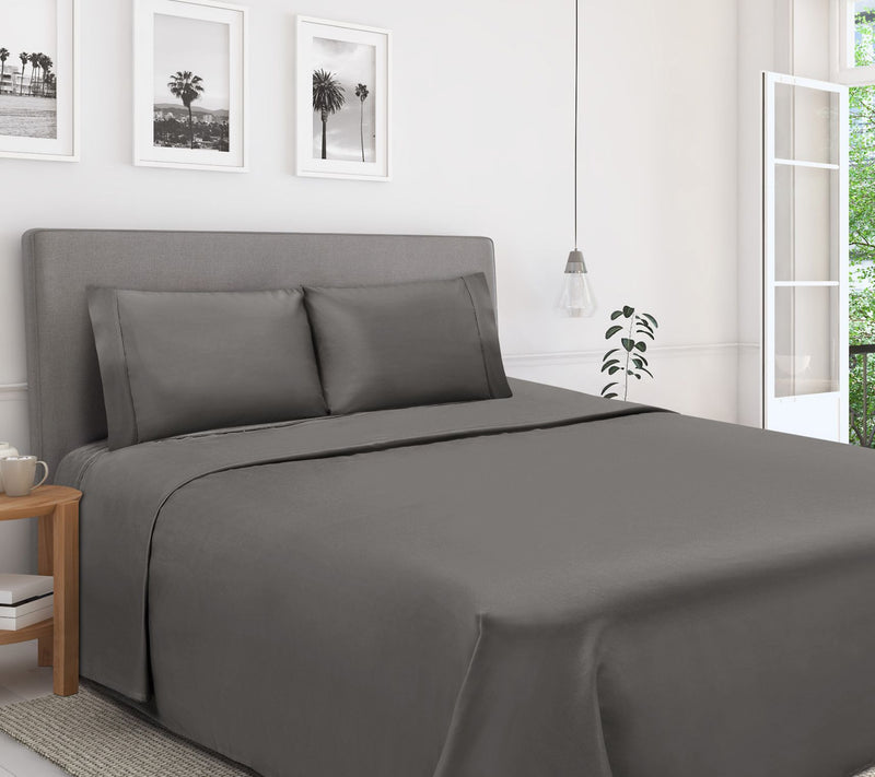Superior 1200-TC Egyptian Cotton 4-Piece Queeneet Set — View 5