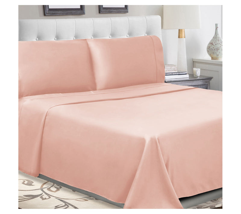 Superior Solid Cotton Percale Deep Pocket SheetSet Full — Main view