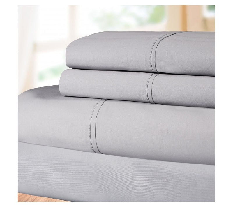 Superior Solid Cotton Percale Deep Pocket SheetSet Full — View 27