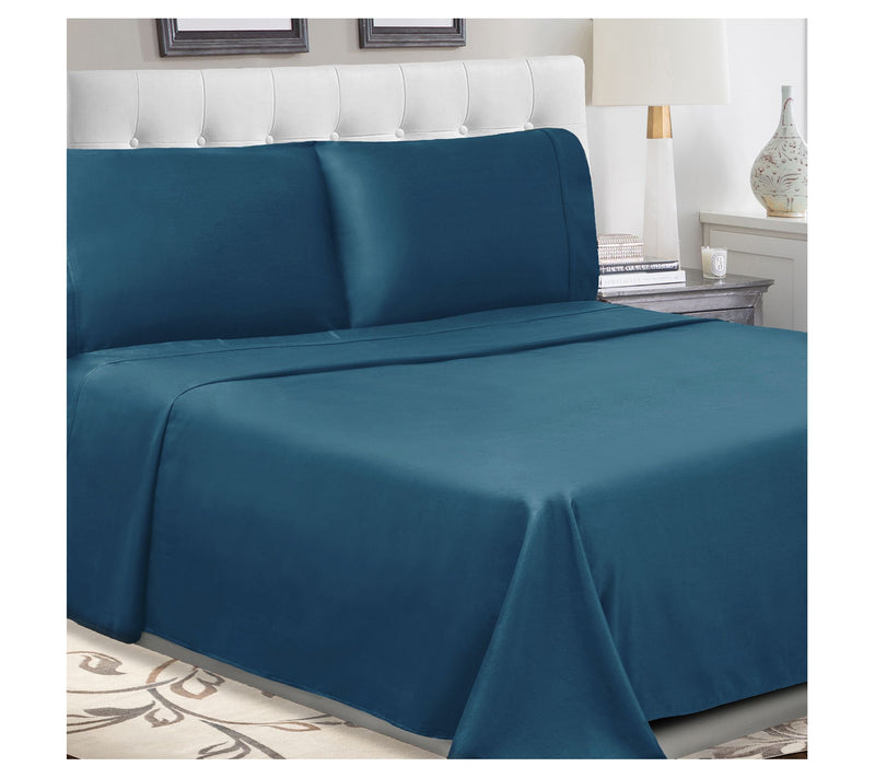 Superior Solid Cotton Percale Deep Pocket SheetSet Twin — Main view