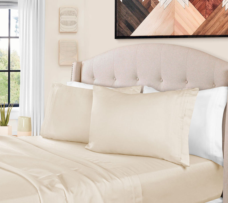 Superior 1500-TC Egyptian Cotton 4-Piece SheetCal King — View 11