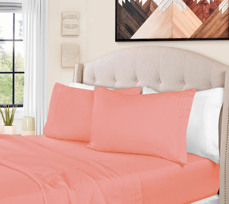Superior 1500-TC Egyptian Cotton 4-Piece SheetCal King — View 5