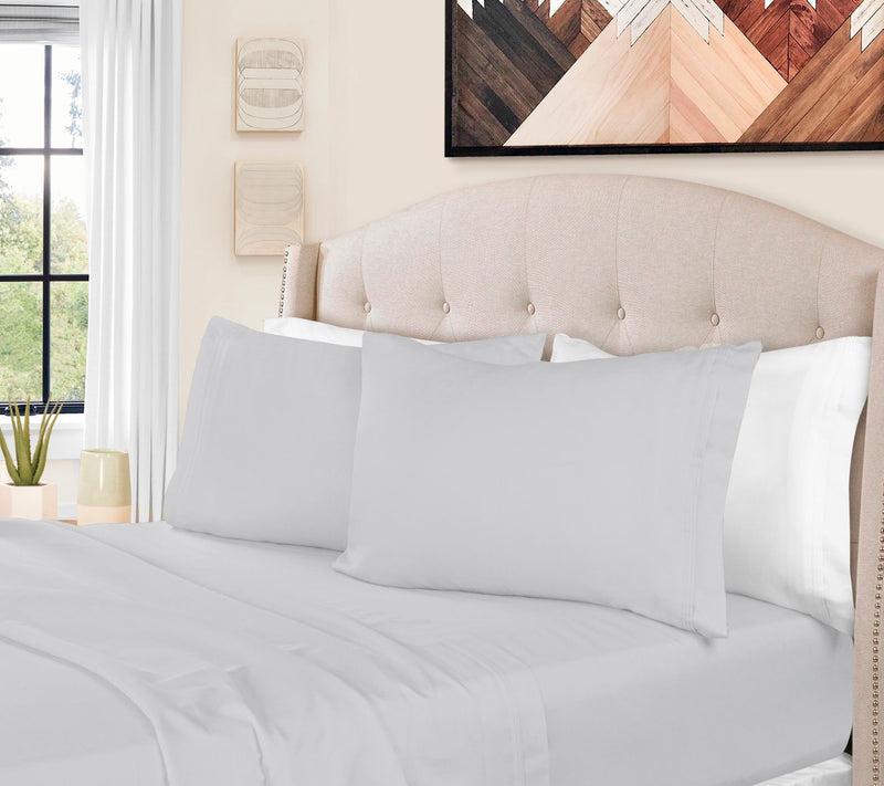 Superior Egyptian Cotton 1500 TC Deep Pocket Shet Set - Full — View 17
