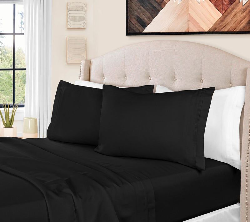 Superior Egyptian Cotton 1500 TC Deep Pocket Shet Set - Full — Main view