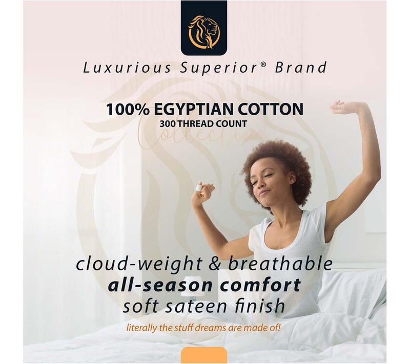 Superior 1500-TC Egyptian Cotton 4-Piece Sheetet King — View 30