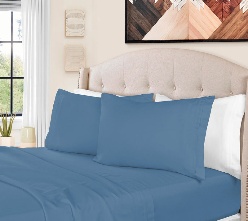 Superior 1500-TC Egyptian Cotton 4-Piece Sheetet King — View 13