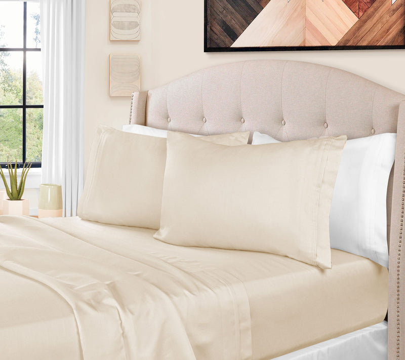 Superior 1500-TC Egyptian Cotton 4-Piece SheetQueen — View 11