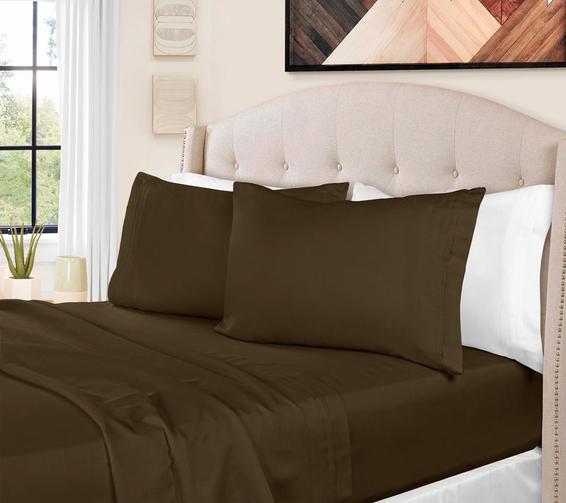 Superior 1500-TC Egyptian Cotton 4-Piece SheetQueen — View 15