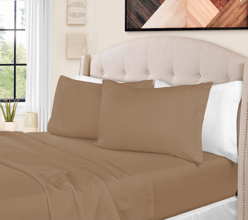 Superior 1500-TC Egyptian Cotton 4-Piece SheetQueen — View 21