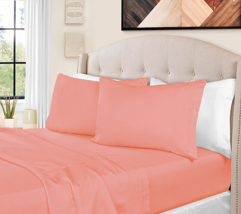 Superior 1500-TC Egyptian Cotton 4-Piece SheetQueen — View 5