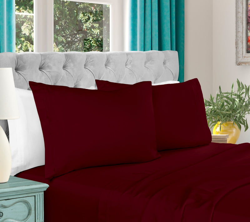 Superior 1000-TC Egyptian Cotton 4-Piece Sheett Full — View 4