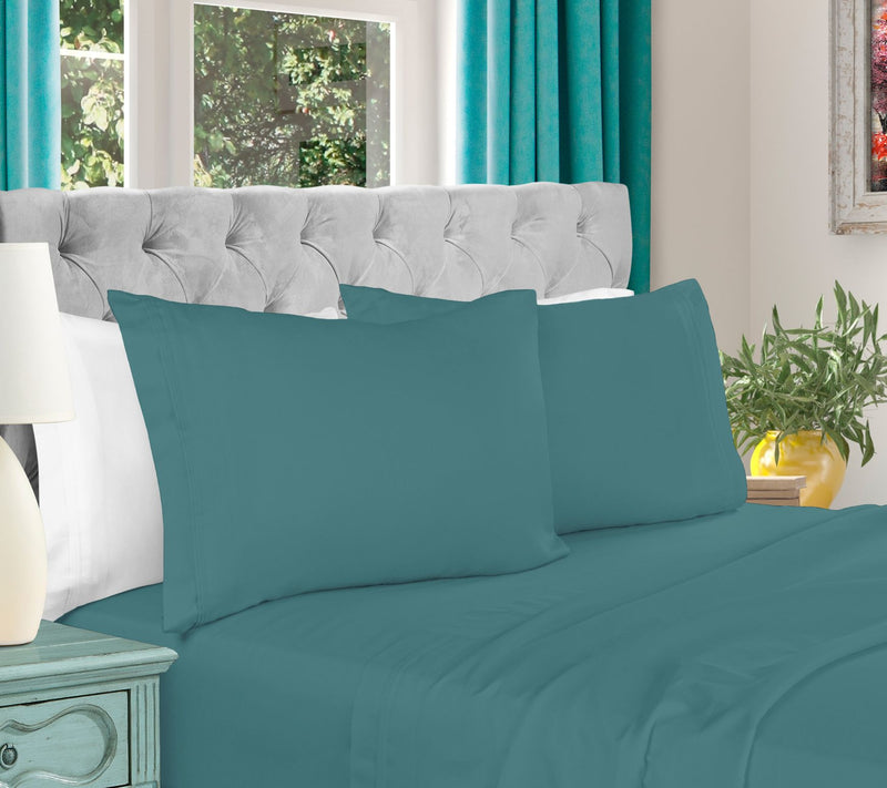 Superior 1000-TC Egyptian Cotton 4-Piece Sheett Full — View 7