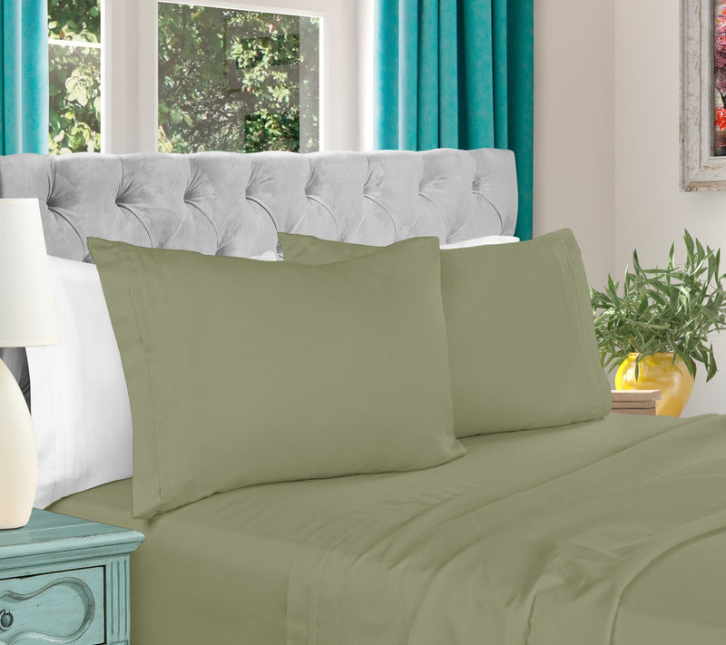 Superior 1000-TC Egyptian Cotton 4-Piece SheetSet King — View 27