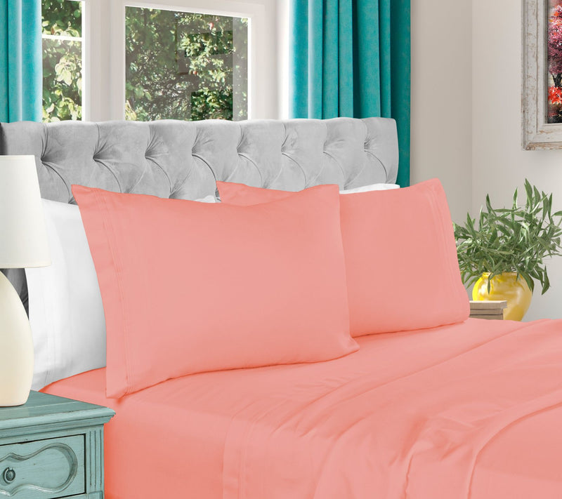 Superior 1000-TC Egyptian Cotton 4-Piece SheetSet King — View 10