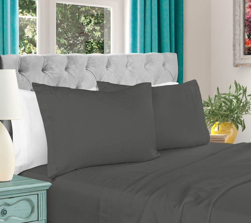 Superior 1000-TC Egyptian Cotton 4-PC Olympic Queen Sheet Set — View 15
