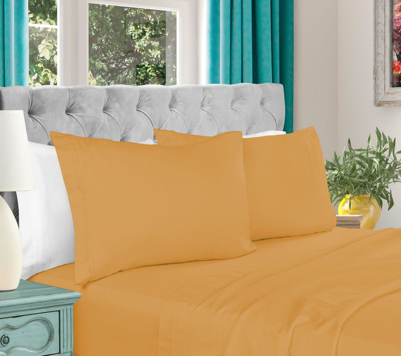 Superior 1000-TC Egyptian Cotton 4-PC Olympic Queen Sheet Set — View 13