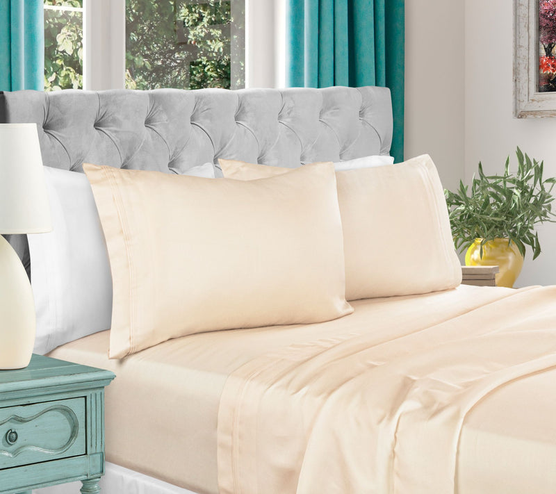 Superior 1000-TC Egyptian Cotton 4-Piece SheetSet Queen — View 17