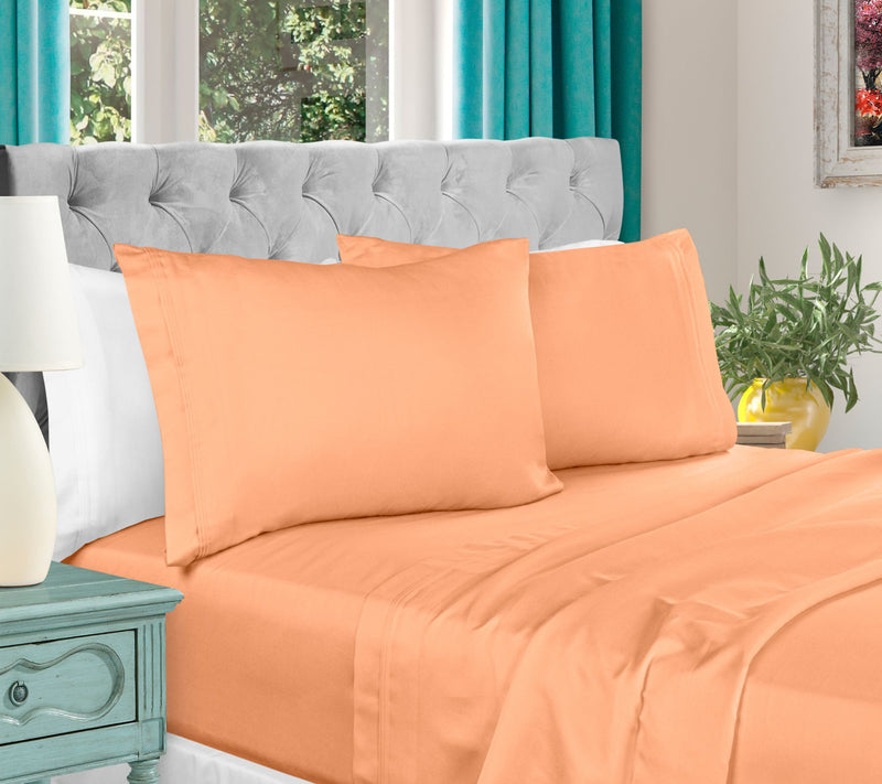 Superior 1000-TC Egyptian Cotton 4-Piece SheetSet Queen — View 10