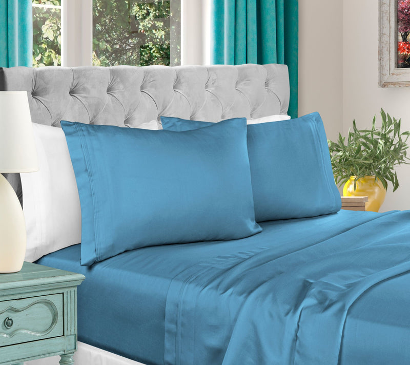 Superior 1000-TC Egyptian Cotton 4-Piece SheetSet Queen — View 21
