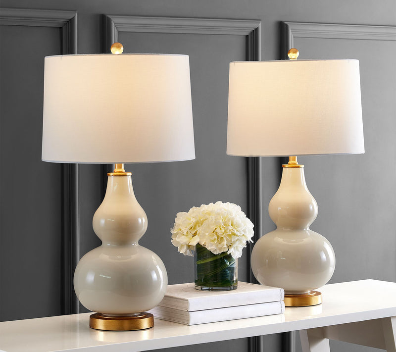 Safavieh Set of 2 Karlen Table Lamps — View 7