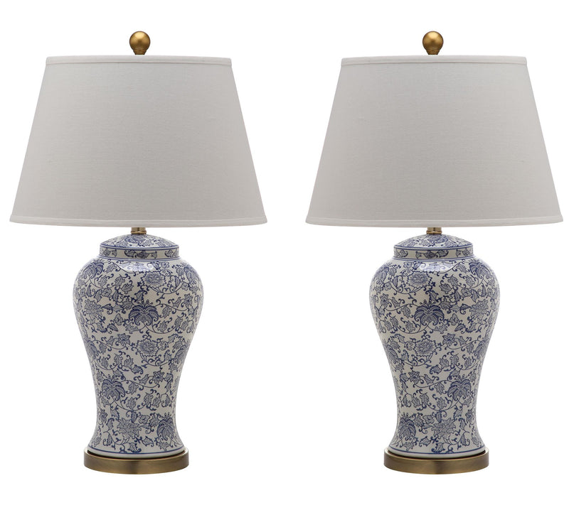 Safavieh Set of 2 Spring Blossom Table Lamps — Main view