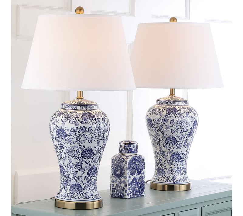 Safavieh Set of 2 Spring Blossom Table Lamps — View 2