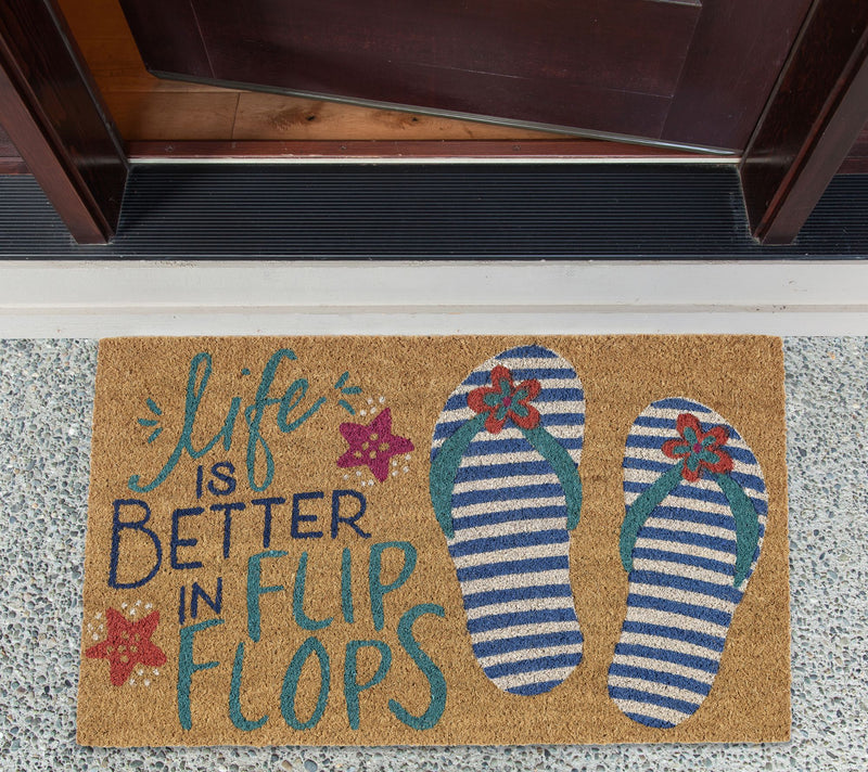 Design Imports Flip Flop Life Doormat — View 4