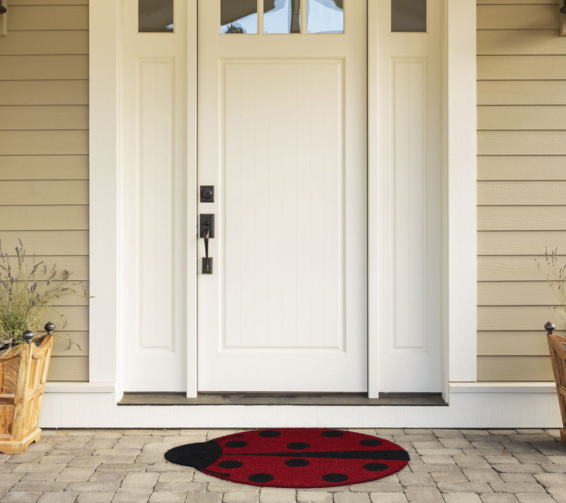 Design Imports Lady Bug Doormat — View 2