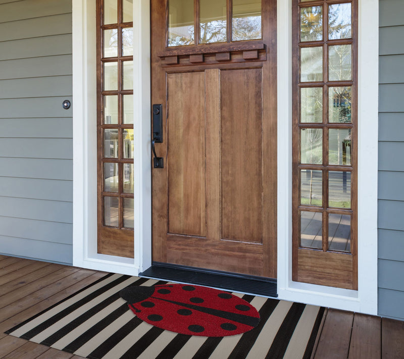 Design Imports Lady Bug Doormat — View 5