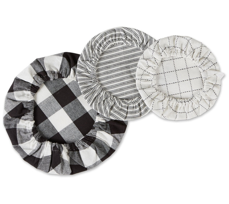 Design Imports Farmhouse Dish Covers Set of 3 — View 5