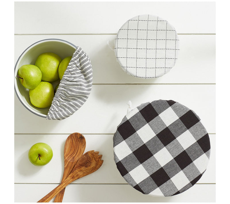 Design Imports Farmhouse Dish Covers Set of 3 — View 14