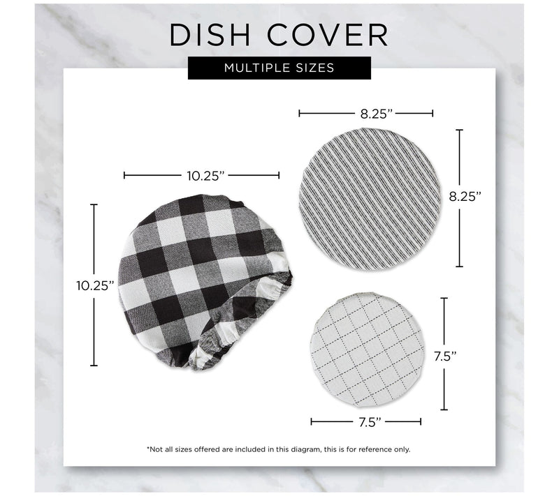 Design Imports Farmhouse Dish Covers Set of 3 — View 18