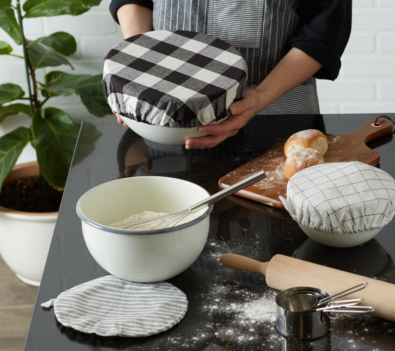 Design Imports Farmhouse Dish Covers Set of 3 — View 16