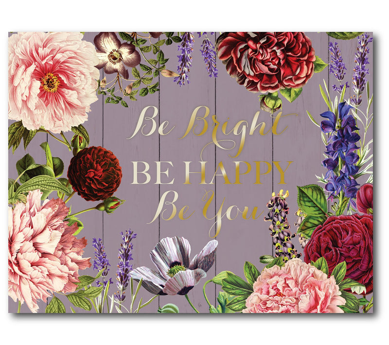 Courtside Market Dusty Lavender Floral 1 16x20Canvas Wall Art — Main view
