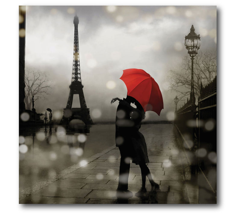 Courtside Market Paris Romance 16x16 Canvas Wall Art — Main view