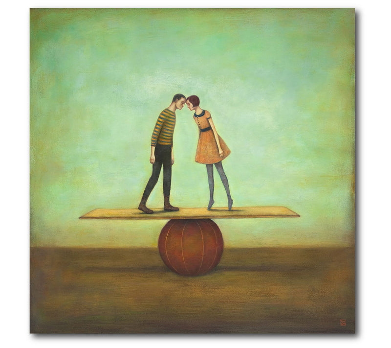 Courtside Market Find Equilibrium 16x16 CanvasWall Art — Main view