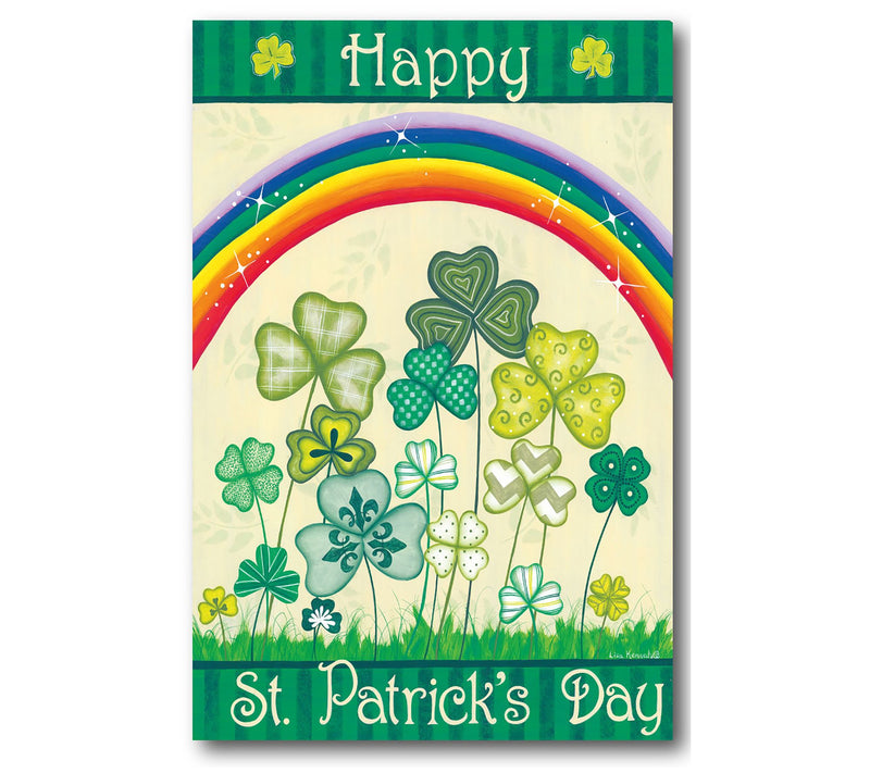 Courtside Market St. Patrick's Day Rainbow 12x18 Canvas — Main view